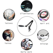72LED 8X/10X USB Magnifying Glass with 3 Colours Light (10 different variants available) by Habicare
