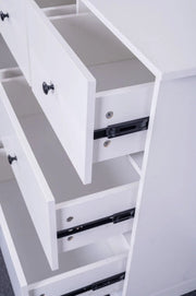 'Pamela' Chest of 7 White Drawers by sue-e furniture