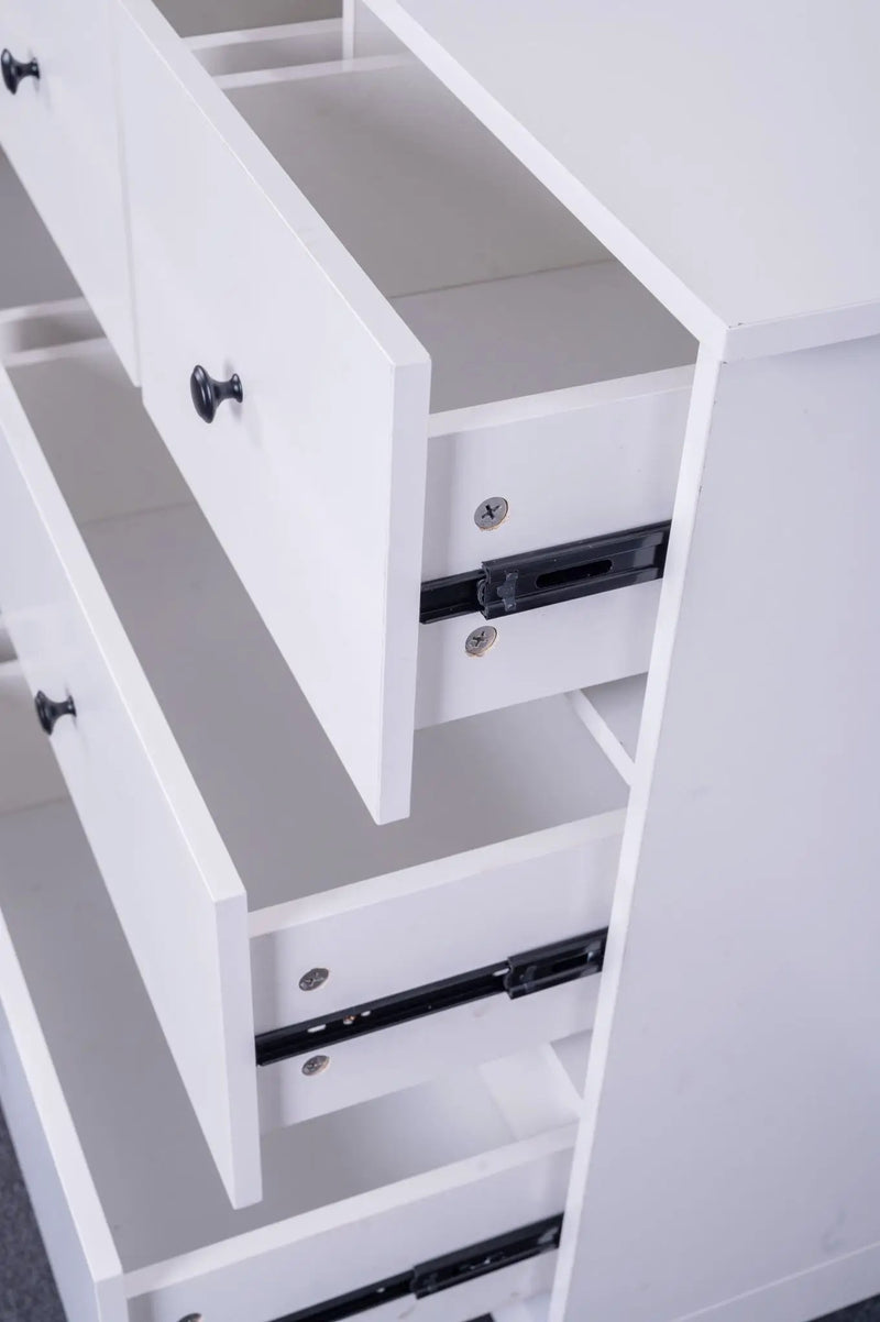 'Pamela' Chest of 7 White Drawers by sue-e furniture