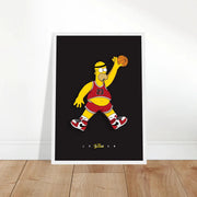 Homer x Jordan Limited Edition by Blank Wall Print Shop