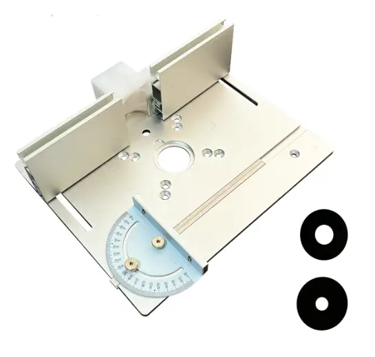Aluminum Alloy Router Table Insert Plate by salelink.co.nz
