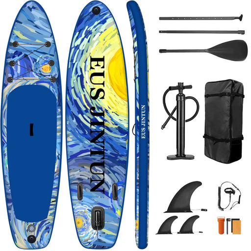 Inflatable Paddle Board for Outdoor Yoga & Surfing by Action Outdoors Limited