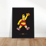 Homer x Jordan Limited Edition by Blank Wall Print Shop