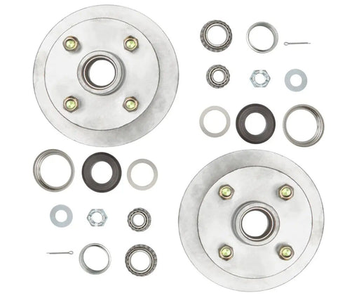 Trojan Trojan Hub Kits Disc Braked Trojan Hub Kit 4x41/2x7/16 Disc Braked 1500kg Heavy-Duty NZ Trailer Axle Kit Duratorque Compatible Trojan Hub Kit 4x41 2x7 16 Disc Braked 1500kg