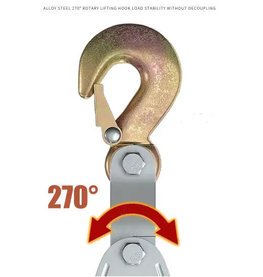 4-Wheel Metal Block Tackle Pulley System 20m by salelink.co.nz