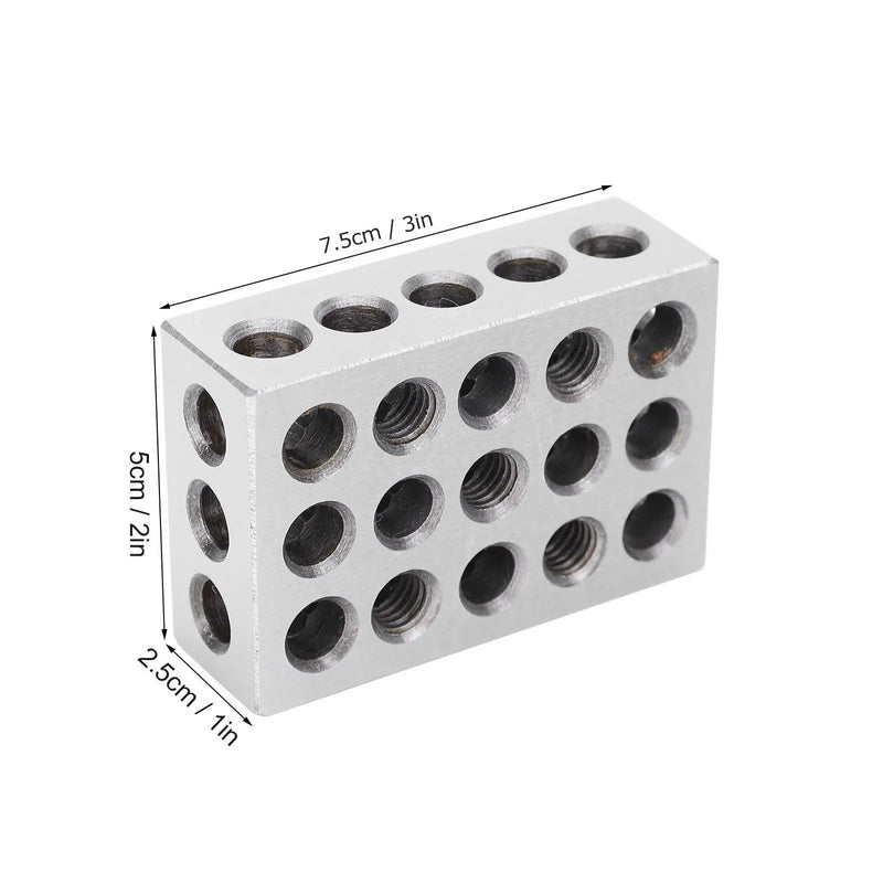 23 Holes 1-2-3 Blocks Machinist Metalworking Woodworking by salelink.co.nz