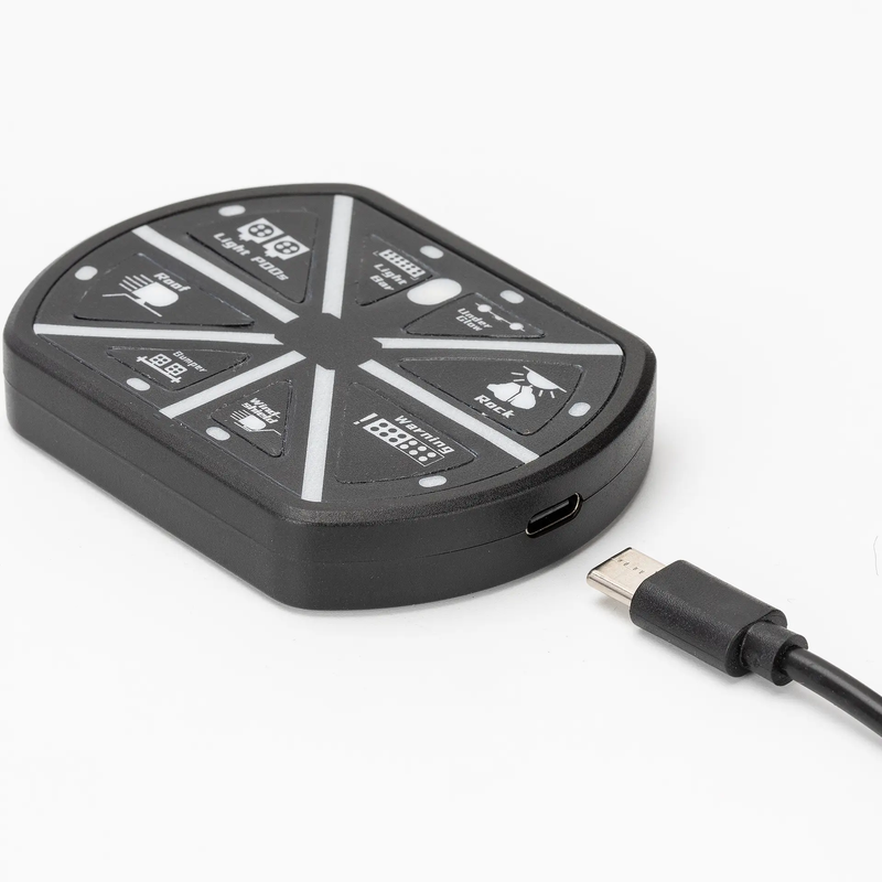 8 Gang LED Switch Panel Kit by salelink.co.nz