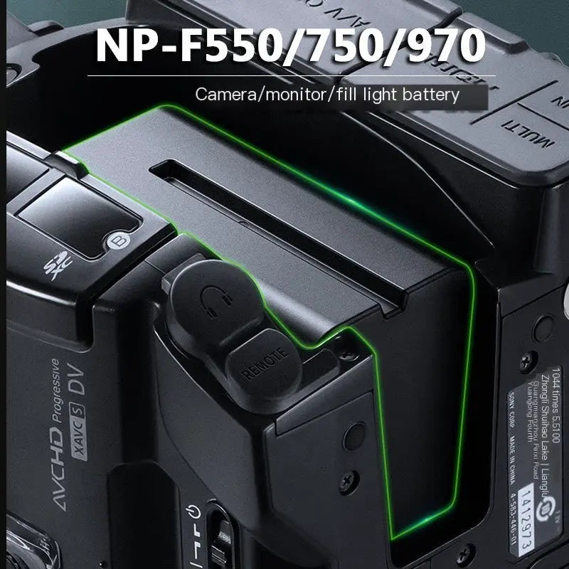 Action Outdoors Limited NPF550/F750/F970 Full Decode Camera Battery Set NPF550/F750/F970 Full Decode Camera Battery Set
