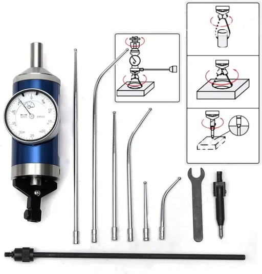 Coaxial Centering Indicator 0.01mm Milling Machine 0-3mm Alignment Dial Test by salelink.co.nz