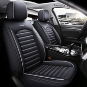 Car Seat Cover Faux Leather Cushion 5 Seater Full Set Front Rear Premium Quality by dealonline.co.nz