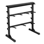 3 Tier Dumbbell Barbell Rack Weight Plate/Bar Storage Holder by Yaheetech