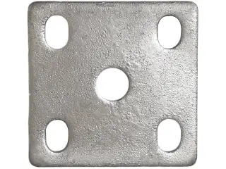 Fish Plate - Grade 350 - Galvanised - M12 x 51mm by Trojan
