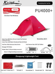 Mead's Supply & Equipment Outfitters limited Tents Ultralight Hiking Tent — 1–2 Person Camping Shelter Ultralight Hiking Tent — 1–2 Person Camping Shelter