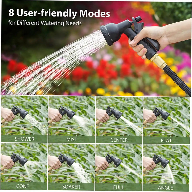 SportZone.co.nz Home & Garden > Garden Tools > Gardening Tools 75FT Expandable Garden Hose NZ – 8 Spray Modes, Flexible Water Hose with Shut-Off Valve 75FT Expandable Garden Hose NZ – 8 Spray Modes, Flexible Water Hose with Shut-Off Valve