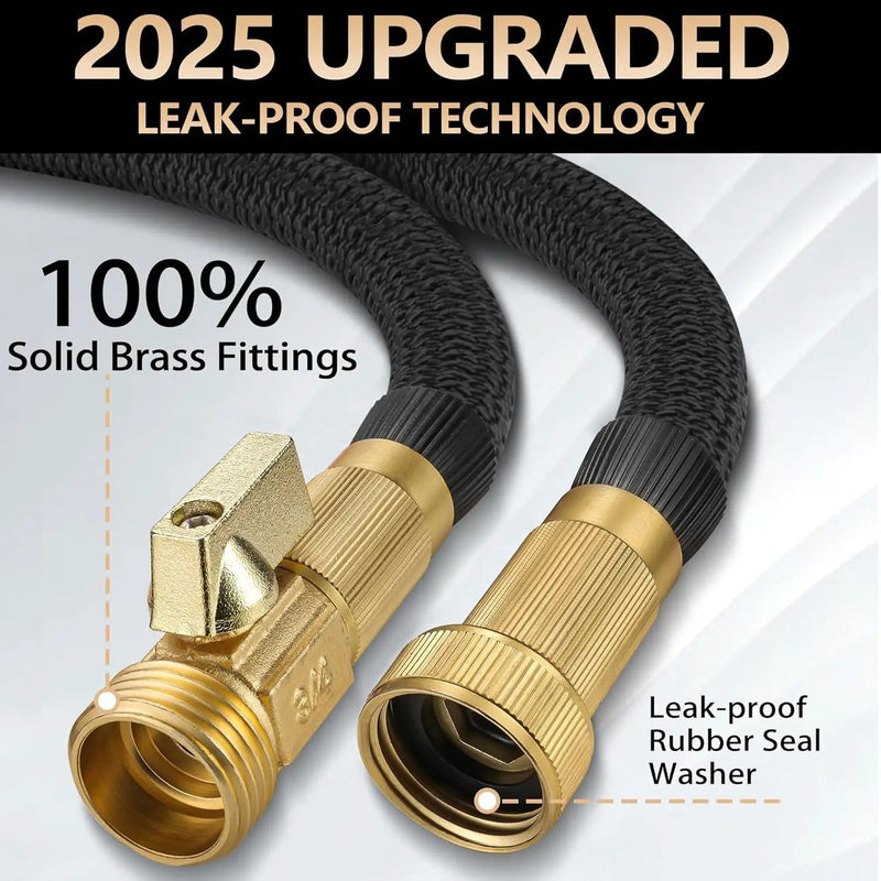 SportZone.co.nz Home & Garden > Garden Tools > Garden Hoses 75FT Expandable Garden Hose with 10 Spray Nozzle 75FT Expandable Garden Hose with 10 Spray Nozzle