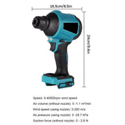 Cordless Air Duster Dust Blower Inflator Cleaner Fits Makita 18V Battery by salelink.co.nz