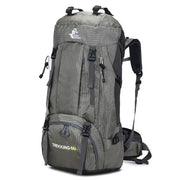 Mead's Supply & Equipment Outfitters limited Backpacks & Hiking Bags 60L Hiking Backpack with Rain Cover — Lightweight Nylon Trekking Pack 60L Hiking Backpack with Rain Cover — Lightweight Nylon Trekking Pack