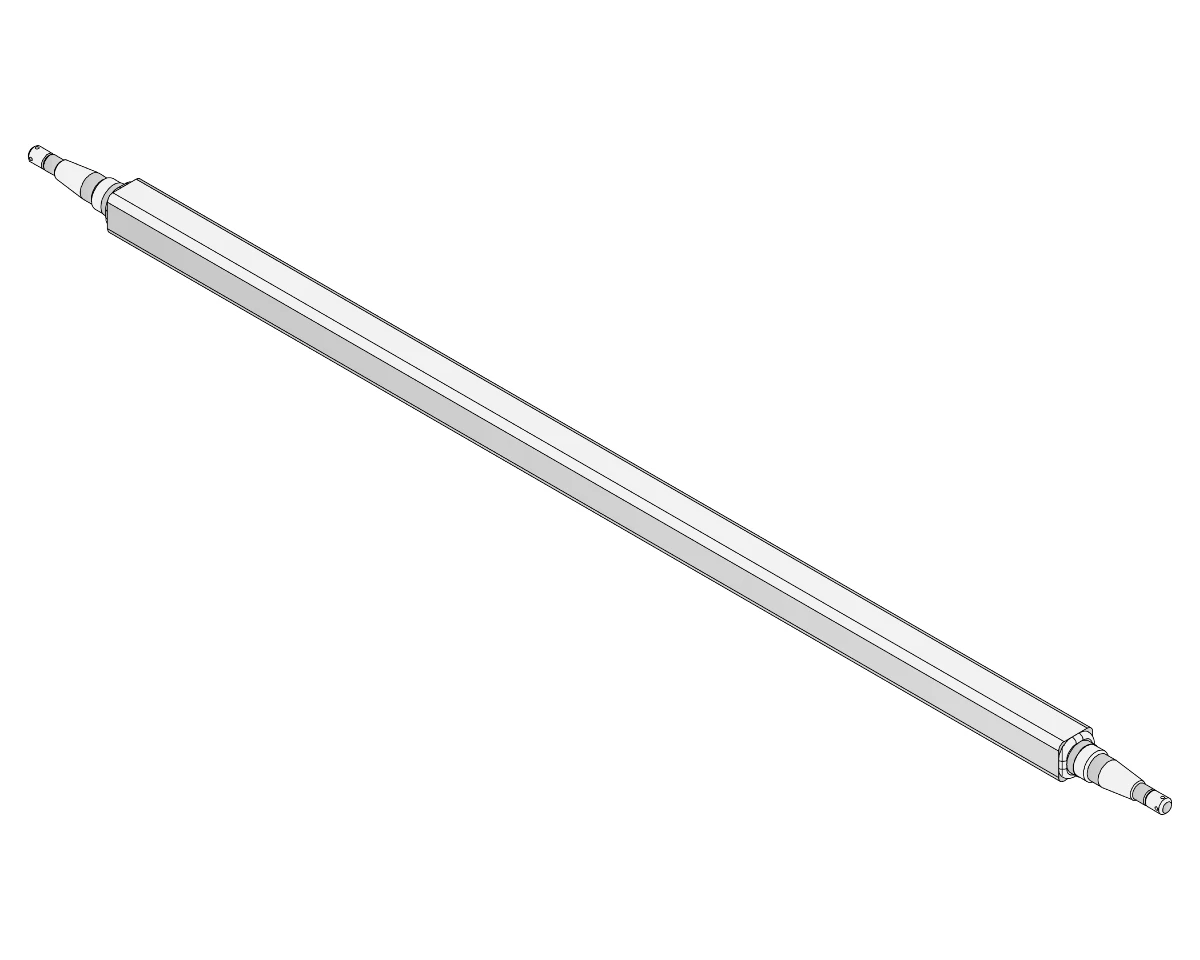 Trojan Straight Beam Axle Non Braked 1500kg Galvanised for Durable Outdoor Trailer Use Ideal – view 1