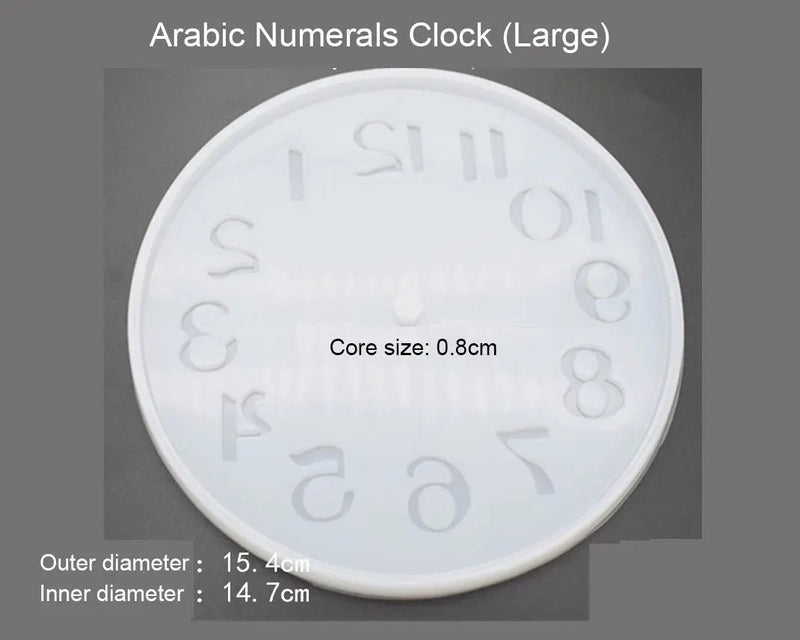 Clock Moulds by Resin Art NZ
