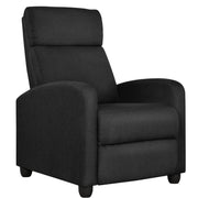 Recliner Chair PU Leather Recliner Sofa Adjustable Modern Single Reclining Chair by Yaheetech