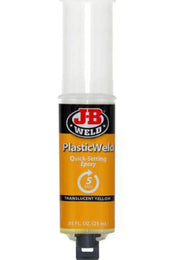 JB Weld PlasticWeld Epoxy Adhesive Syringe Mixer 25ml - 50132 by Racing Pro NZ Ltd
