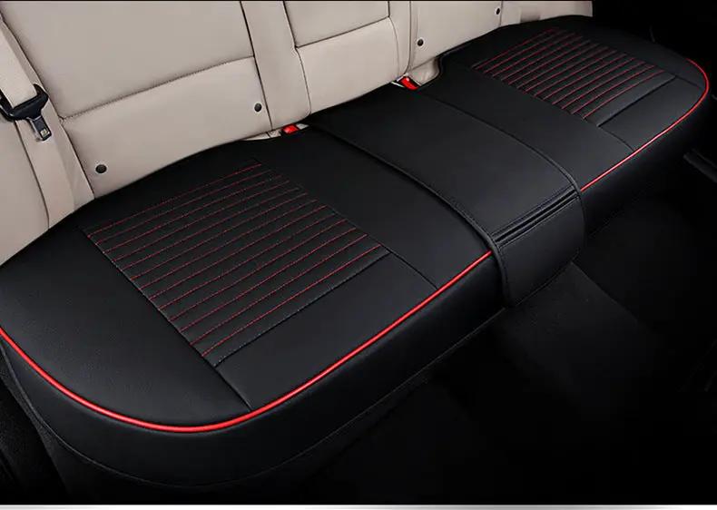 Car Seat Cover Faux Leather Cushion 5 Seater Full Set Front Rear Premium Quality by dealonline.co.nz