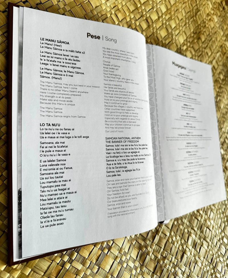 PELE Tusi Pacific Series Dated Bilingual Samoan Diary 2027 Tusi Pacific Dated Bilingual Samoan Diary 2027