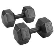 2 x 7.5kg/16.5lb Dumbbell Set by Yaheetech