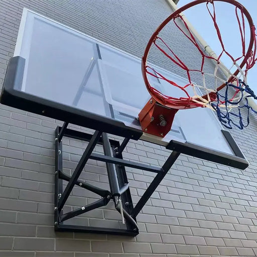 Adjustable Wall-Mounted Basketball Hoop for All Ages by Action Outdoors Limited