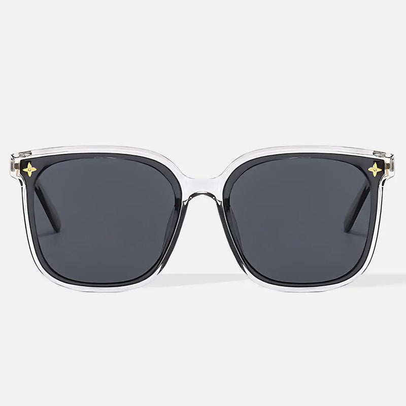 ECOTREK Women’s Oversized Sunglasses – UV400 Retro Square Fashion Shades LX07 by ECOTREK