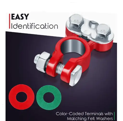 8PCS Car Battery Terminal Connectors by salelink.co.nz