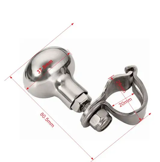 Stainless Steel Boat Steering Wheel Knob by salelink.co.nz