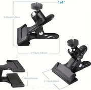 2PCS Spring Clamp Mount with 360-Degree Rotating by salelink.co.nz