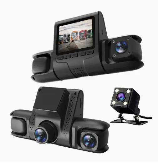 Four-record Driving Recorder Dash Cam Four Channel Video by salelink.co.nz