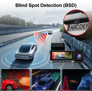 Dash Cam 3 Channel 2K+1080P+1080P Front Inside Rear by salelink.co.nz