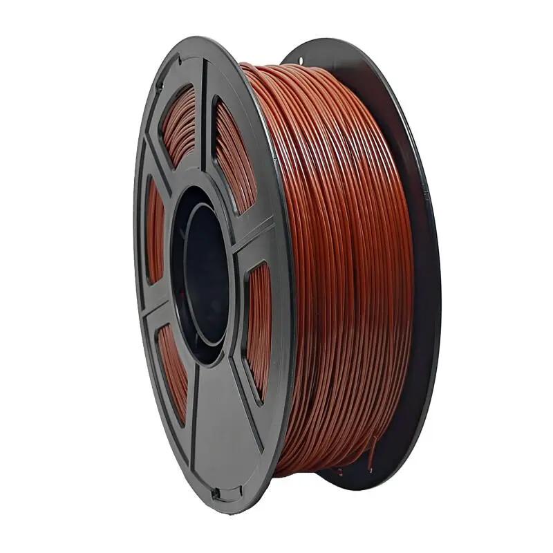 1KG PETG 1.75mm 3D Printer Printing Filament - Brown by salelink.co.nz