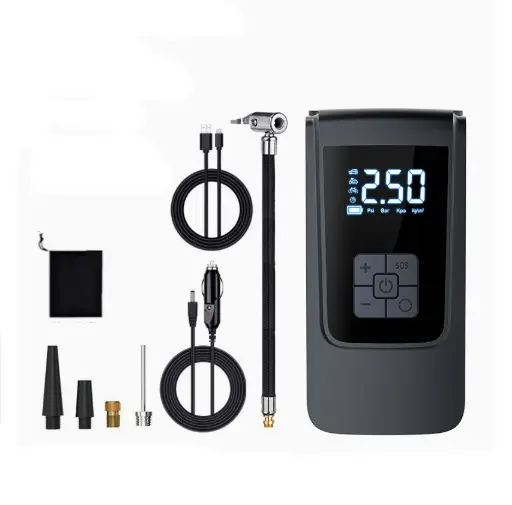 Portable Tire Inflator Air Pump by salelink.co.nz