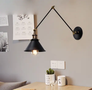 Vintage Retro Industrial Arm Sconce Wall Light Lamp Fixture Fitting by salelink.co.nz