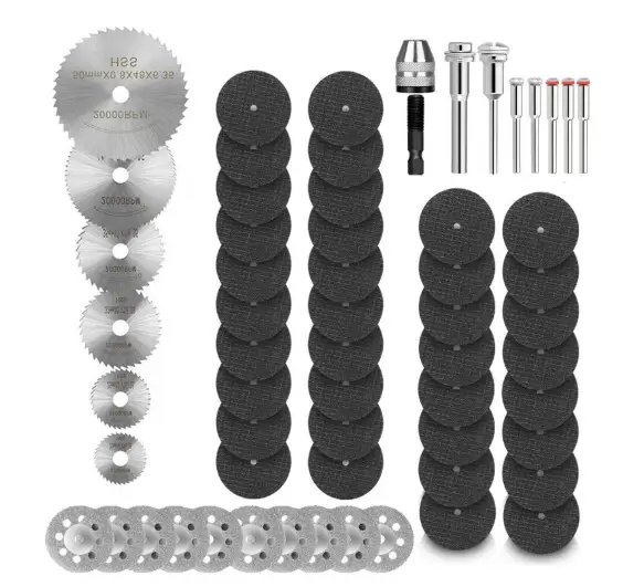 60Pcs Circular Cutting Wheel Grinding Disc Tool Set by salelink.co.nz