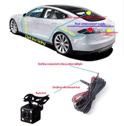 Four-record Driving Recorder Dash Cam Four Channel Video by salelink.co.nz
