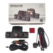Four-record Driving Recorder Dash Cam Four Channel Video by salelink.co.nz
