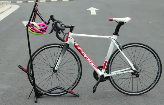 Vertical & Horizontal Bicycle Bike Floor Rack Stand Bicycle Stand by salelink.co.nz