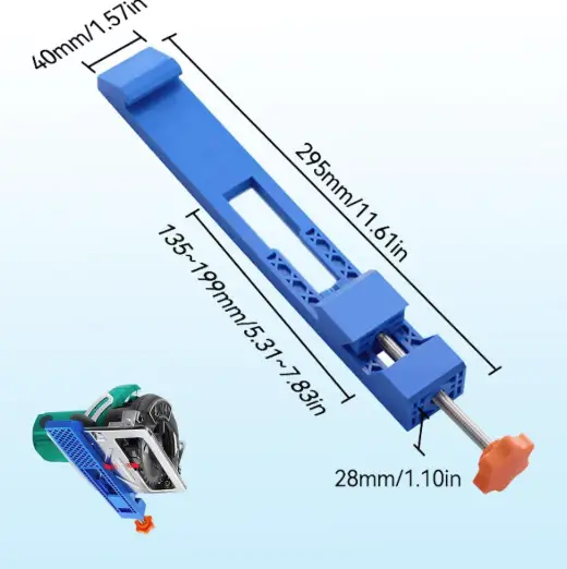 Adjustable Cutting Machine Base Guide by salelink.co.nz