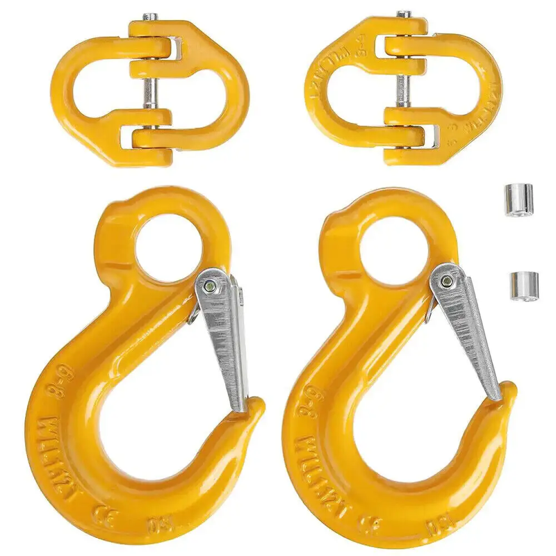 Hammerlock and Eye Sling Hook Safety Chain by salelink.co.nz
