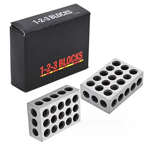 23 Holes 1-2-3 Blocks Machinist Metalworking Woodworking by salelink.co.nz