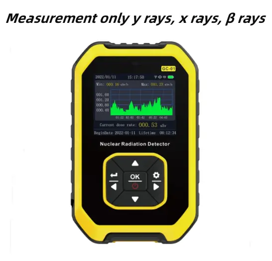 Radiation Dosimeter with LCD Display Measurement y rays, x rays, β rays by salelink.co.nz