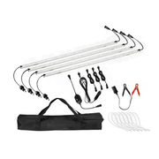 12V Rigid Light Bar LED Strip Camping Waterproof Connector Combo Kit Aluminium by salelink.co.nz