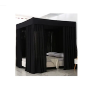 1.5x2x1.95m 4 Corner Post Bed Curtains Canopy Bed Canopy Curtains by salelink.co.nz