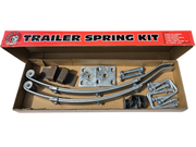 Multi Leaf Spring Kit - Short Series - 50mm wide - 500kg complete with springs, hangers, bolts, slippers, and u-bolts.