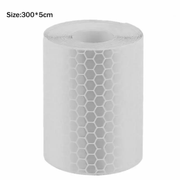 2PCS Self Adhesive High Intensity Safety luminous Vinyl Stickers Reflective Tape by salelink.co.nz